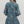 Load image into Gallery viewer, Floral Ruffle Cuff Band ¾ Sleeve Dress- Teal
