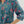 Load image into Gallery viewer, Floral Ruffle Cuff Band ¾ Sleeve Dress- Teal
