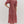 Load image into Gallery viewer, Botanical Puff Sleeve Dress- Wine
