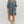 Load image into Gallery viewer, Floral 3/4 Sleeve V-Neck Dress- Teal
