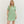 Load image into Gallery viewer, Gingham Print Half Zip Dress- Green
