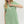 Load image into Gallery viewer, Gingham Print Half Zip Dress- Green
