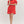Load image into Gallery viewer, Solid Puff Sleeve Dress- Red

