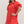 Load image into Gallery viewer, Solid Puff Sleeve Dress- Red
