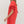 Load image into Gallery viewer, Solid Puff Sleeve Dress- Red
