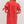 Load image into Gallery viewer, Solid Puff Sleeve Dress- Red
