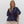 Load image into Gallery viewer, Puff Sleeve V-Neck Top- Navy
