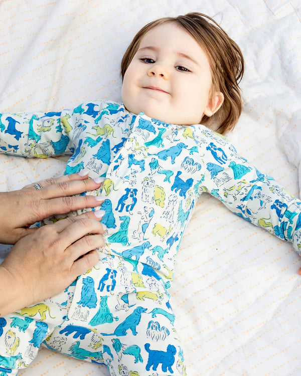 It's A Paw-Ty Convertible Coverall- Blue