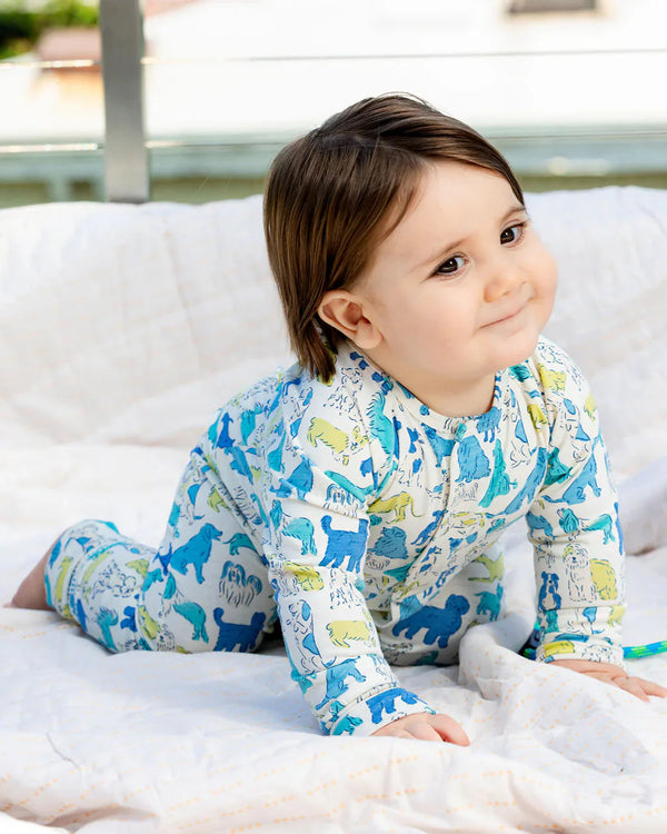 It's A Paw-Ty Convertible Coverall- Blue