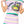 Load image into Gallery viewer, Lavender, Green &amp; Yellow Striped Skirt- (Women's)
