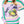 Load image into Gallery viewer, Lavender, Green &amp; Yellow 'Queen Cake' Striped L/S Sweater- (Women's)
