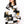 Load image into Gallery viewer, Black &amp; White Checkered Nye Icon Sweatshirt- (Women's)
