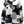 Load image into Gallery viewer, Black &amp; White Checkered Nye Icon Sweatshirt- (Women's)
