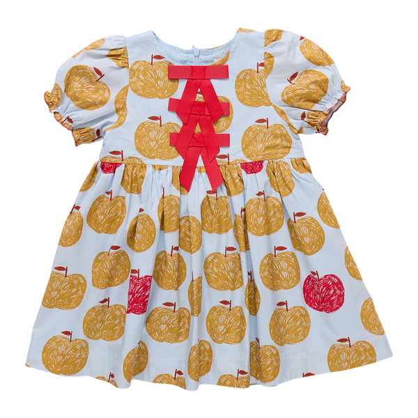 Hermione Dress- Gold Apples