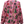 Load image into Gallery viewer, Pink &amp; Red Stripe Christmas Icons Cotton Button Up Top- (Women's)
