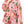 Load image into Gallery viewer, Pink &amp; Red Stripe Christmas Icons Cotton Button Up Top- (Women's)
