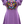 Load image into Gallery viewer, Lavender Knit Dress W/ Rainbow Tiger Head (Women's)
