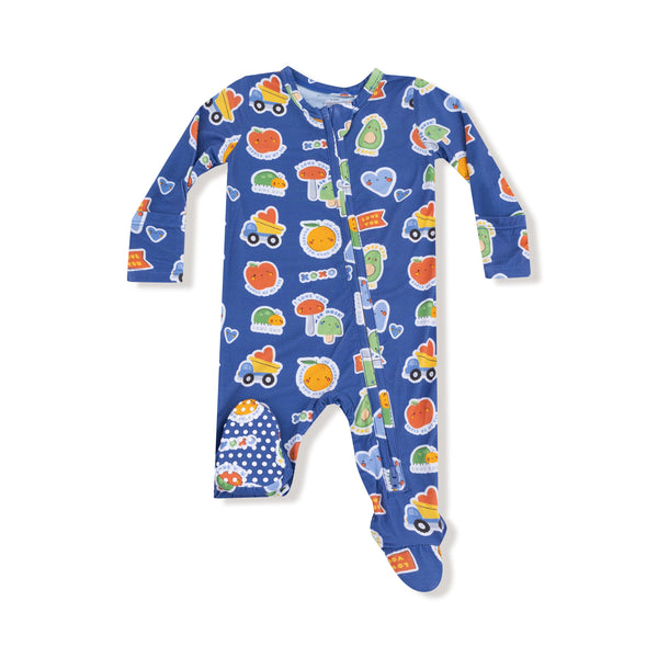 My Funny Valentine 2 Way Zipper Footie