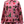 Load image into Gallery viewer, Pink &amp; Red Stripe Christmas Icons Cotton Button Up Top- (Women's)
