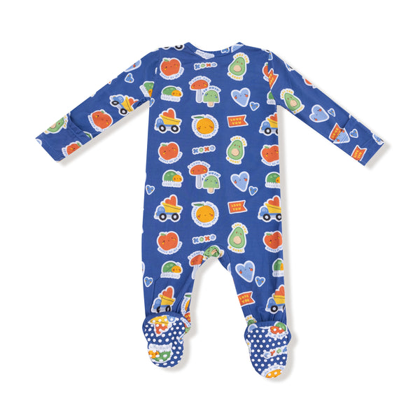 My Funny Valentine 2 Way Zipper Footie