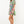Load image into Gallery viewer, Tie Waist Puff Sleeve Print Dress- Green
