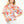Load image into Gallery viewer, Striped Floral Puff Sleeve Top- Light Blue
