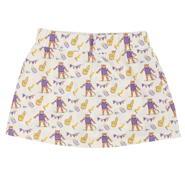 Sara Catherine Skort- Game Day Purple and Gold