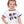 Load image into Gallery viewer, Sequin Football Elements Boxy T- Tigers Purple/Gold
