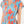 Load image into Gallery viewer, Smocked Waist Button Floral Dress- Light Blue
