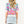 Load image into Gallery viewer, Short Sleeve Floral Knit Top- Blue
